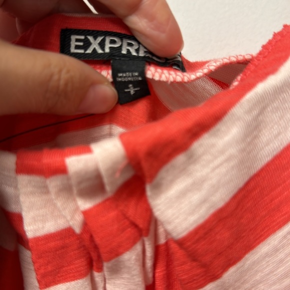 NWT Express Maxi Dress with removable straps and slits Small - Picture 3 of 4